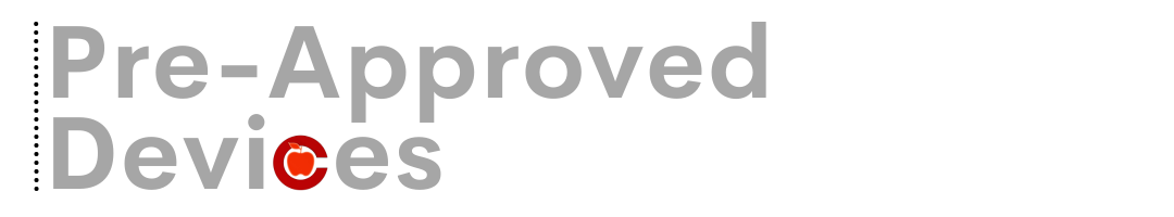Pre-approved Devices Header